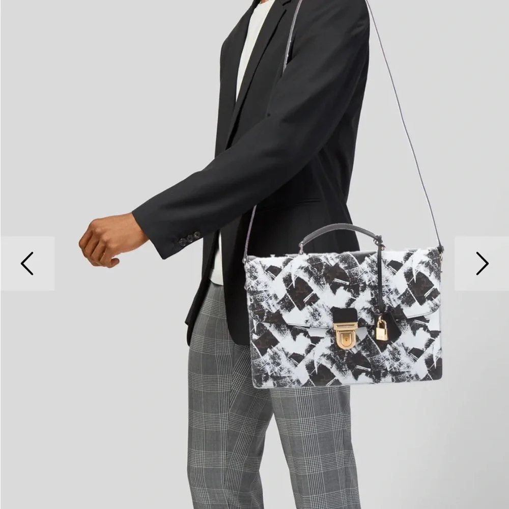 Great condition Celine 2019 Small Cartable Briefcase Bag David Hominal